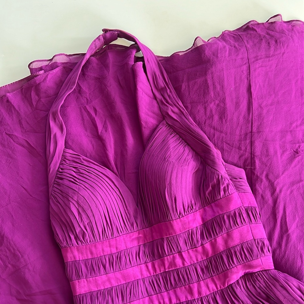 Aidan Mattox purple dress, size 6.